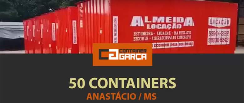 Container Mato Grosso do sul